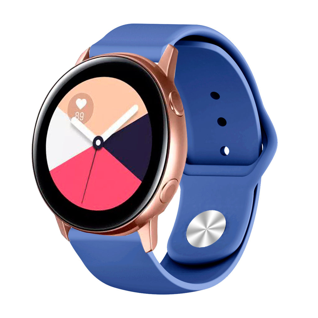 Samsung galaxywatchactive2 for pure color apple buckle strap Huami youth 20m smart
