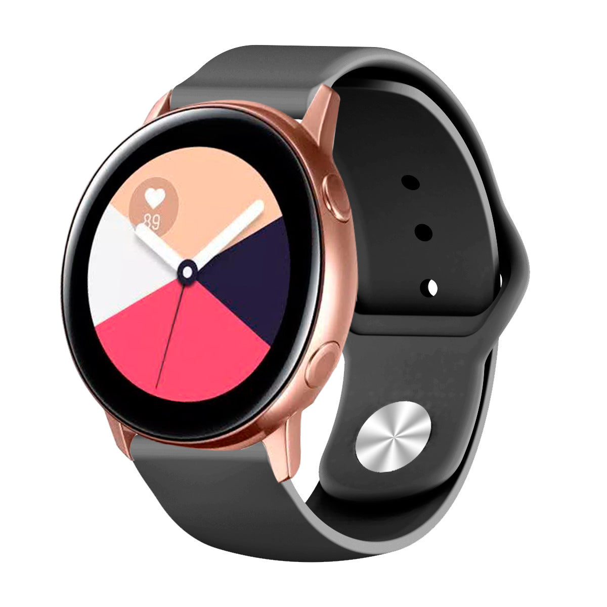 Samsung galaxywatchactive2 for pure color apple buckle strap Huami youth 20m smart