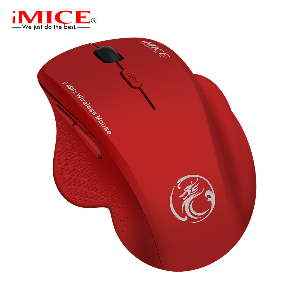 IMICE factory direct supply USB cross-border 2.4g wireless mouse business office gift Smart 6-button game Mouse