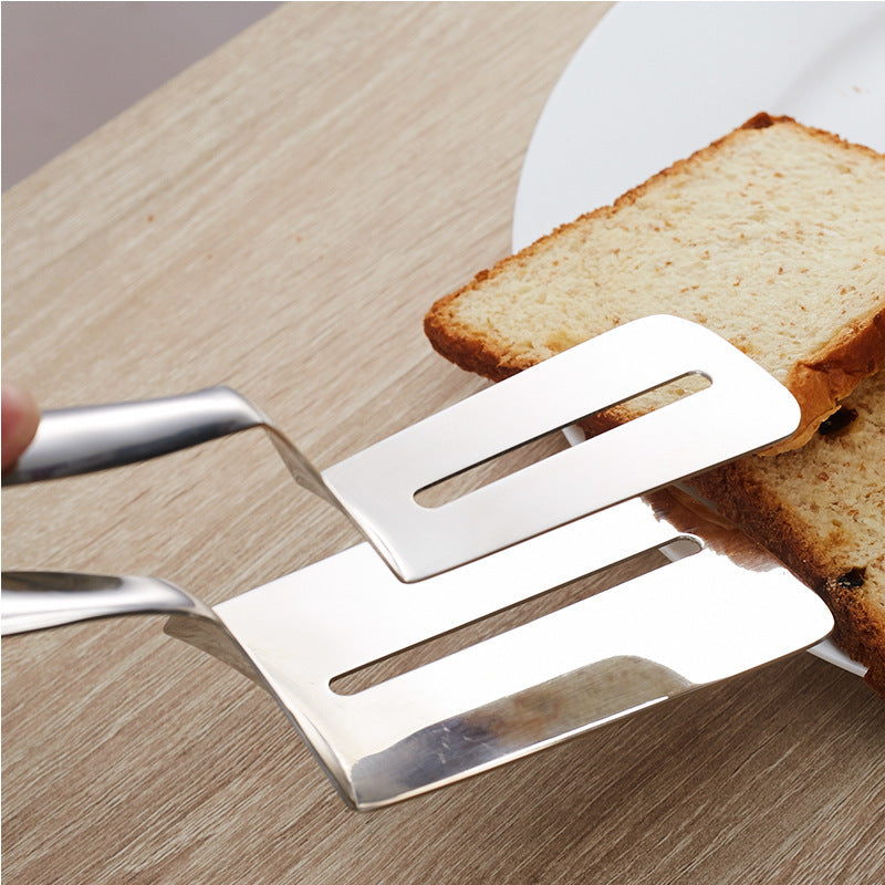 HS fried steak special clip 304 stainless steel kitchen food food clip grilled fillet steak bread clip barbecue clip