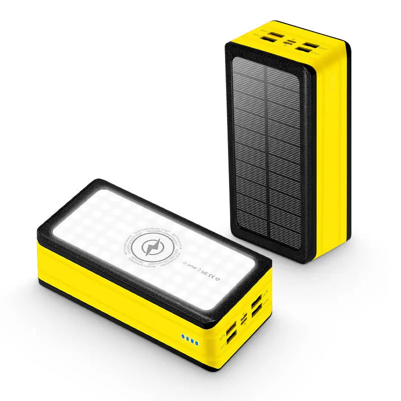 15W Wireless Charging 60000 mAh Solar Power Bank