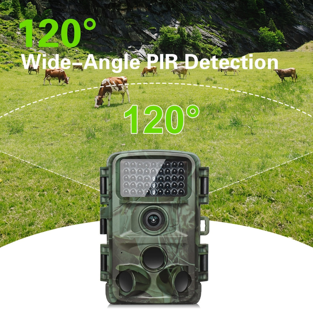 NNETM Trail Camera with Night Vision (2.7K 32MP)