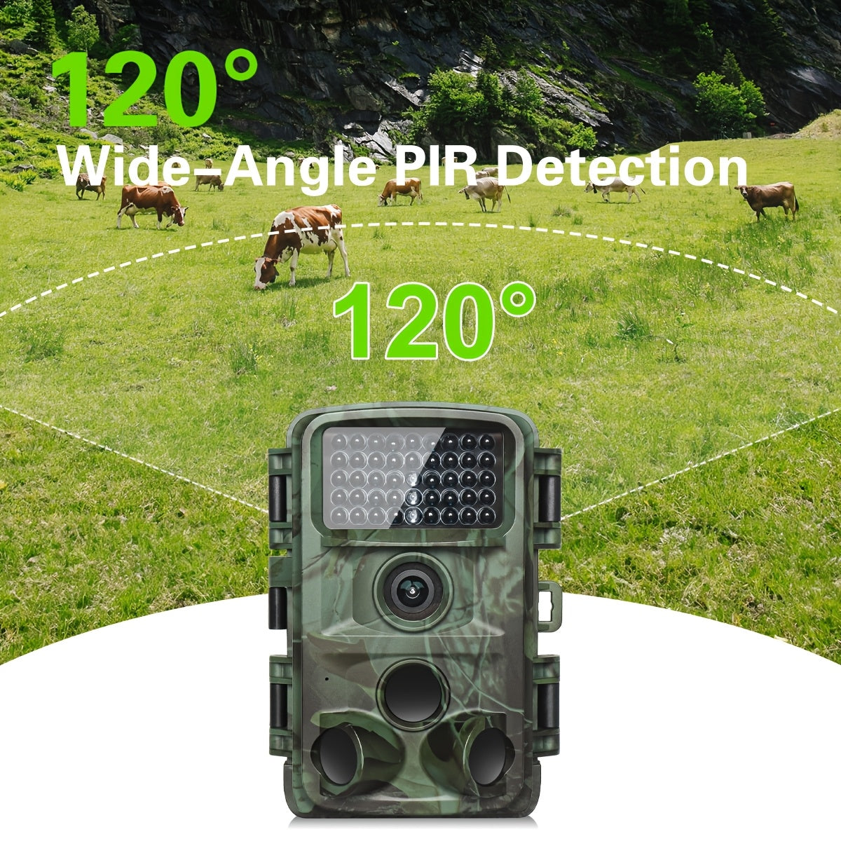 Trail Camera with Night Vision (2.7K 32MP)