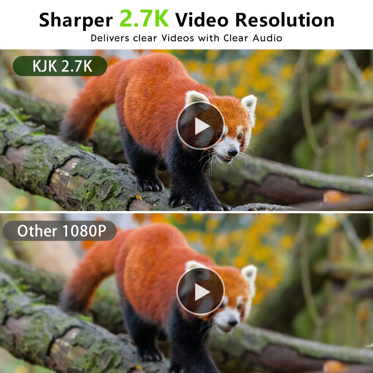 NNETM Trail Camera with Night Vision (2.7K 32MP)