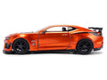 2024 Chevrolet Camaro ZL1 1LE Orange Metallic with Black Stripes "Bigtime Muscle" Series 1/24 Diecast Model Car by Jada
