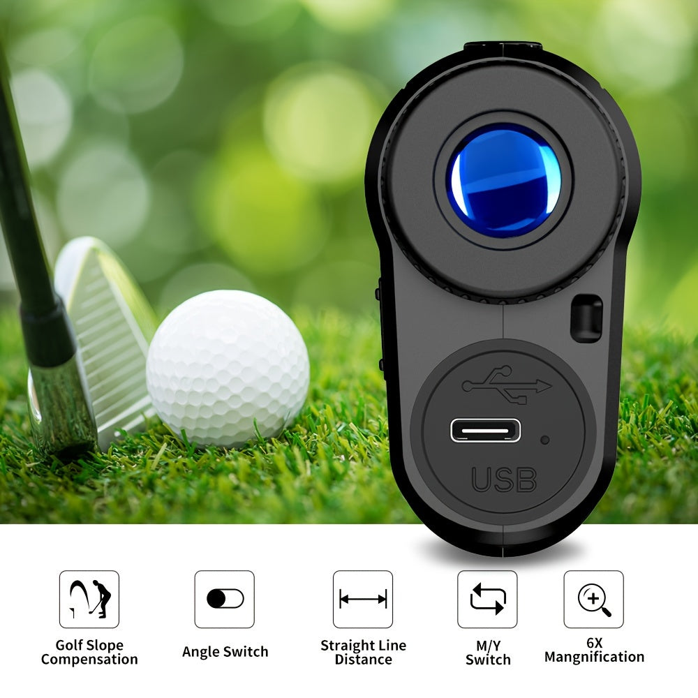 NNETM Golf Rangefinder with Slope & Flag Vibration