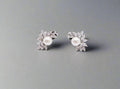 Pearlescent Blossom Earrings