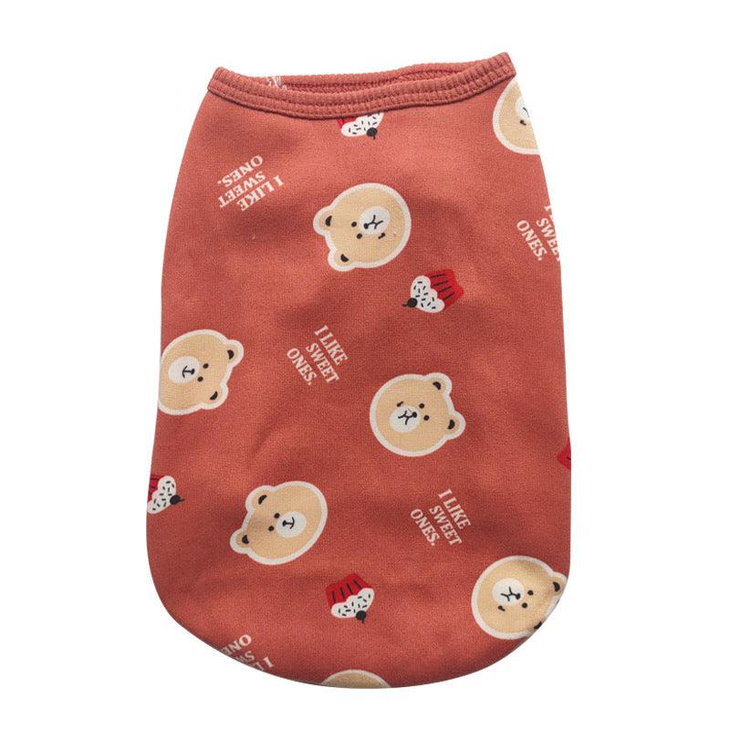 Plush Vest For Pets - Cozy Autumn And Winter Clothes For Dogs And Cats