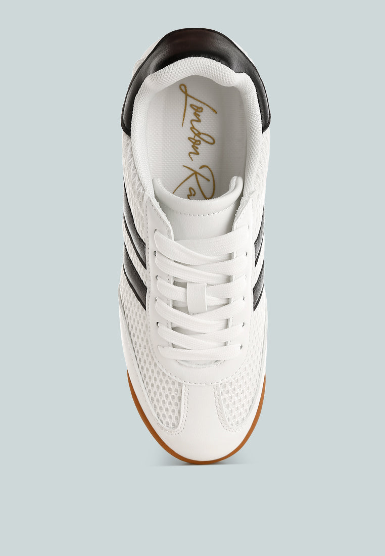 Blaster Casual Striped Lace-Up Sneakers