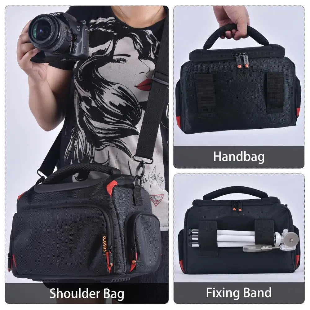 NNEOBA Digital Camera Shoulder Bag Dustproof Black