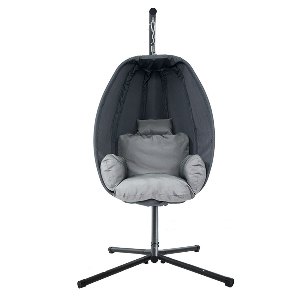 NNEDSZ Outdoor Furniture Egg Hammock Hanging Swing Chair Pod Lounge Chairs