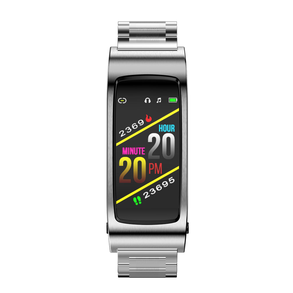 K11 Smart Bracelet with 1.14 Inch Screen Call Answer Message Sync