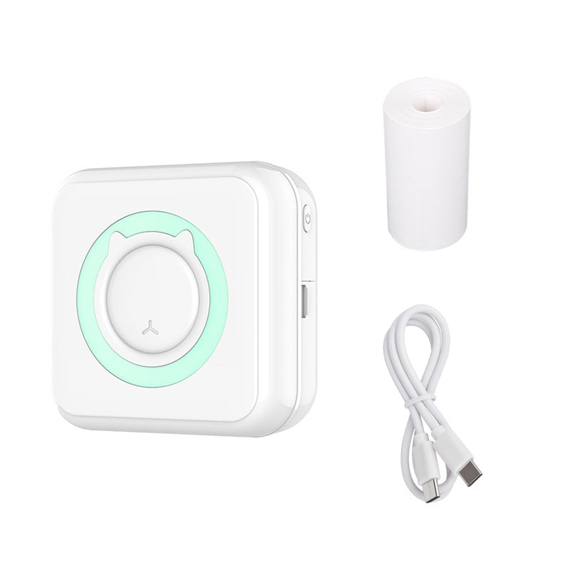 Cross-border mini pocket wrong question printer xueba search question shooting question convenient Bluetooth thermal ink-free Wholesale