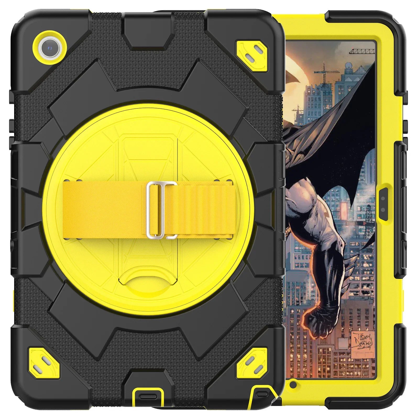 Cross-border applicable Samsung Tab A9 plus tablet case X216 all-inclusive three-proof rotating bracket protective shell