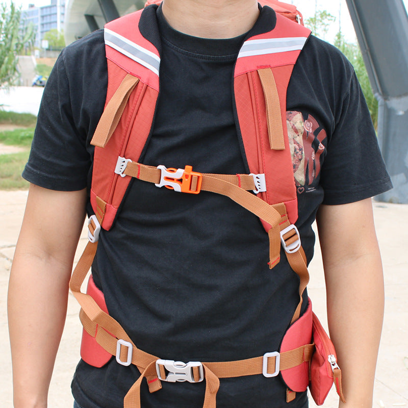 40 liters large capacity outdoor mountaineering bag camping tent backpack men and women gymnastic valise hiking travel luggage bag