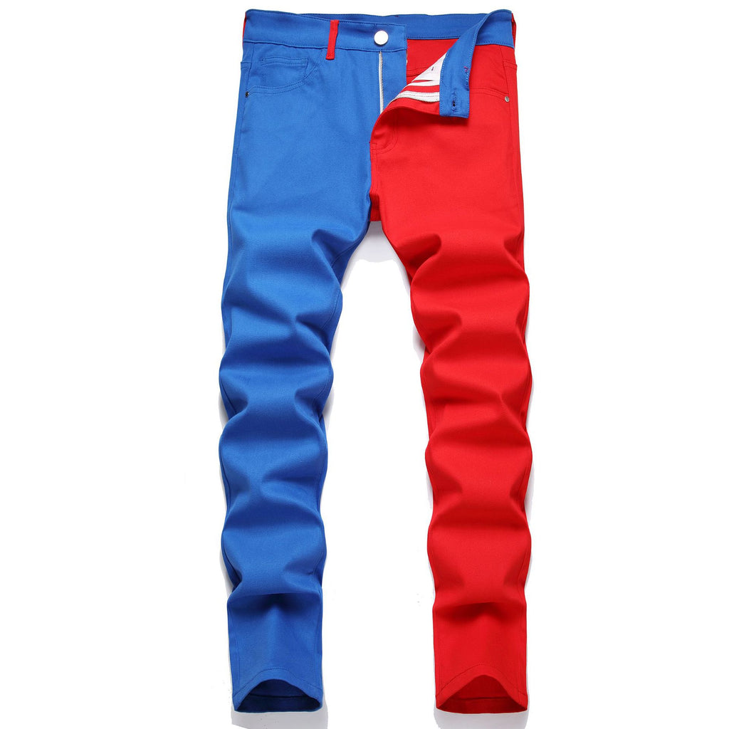 Men's jeans slim fit micro elastic 2025 new autumn and winter cross-border dedicated men's jeans fashion wholesale generation men