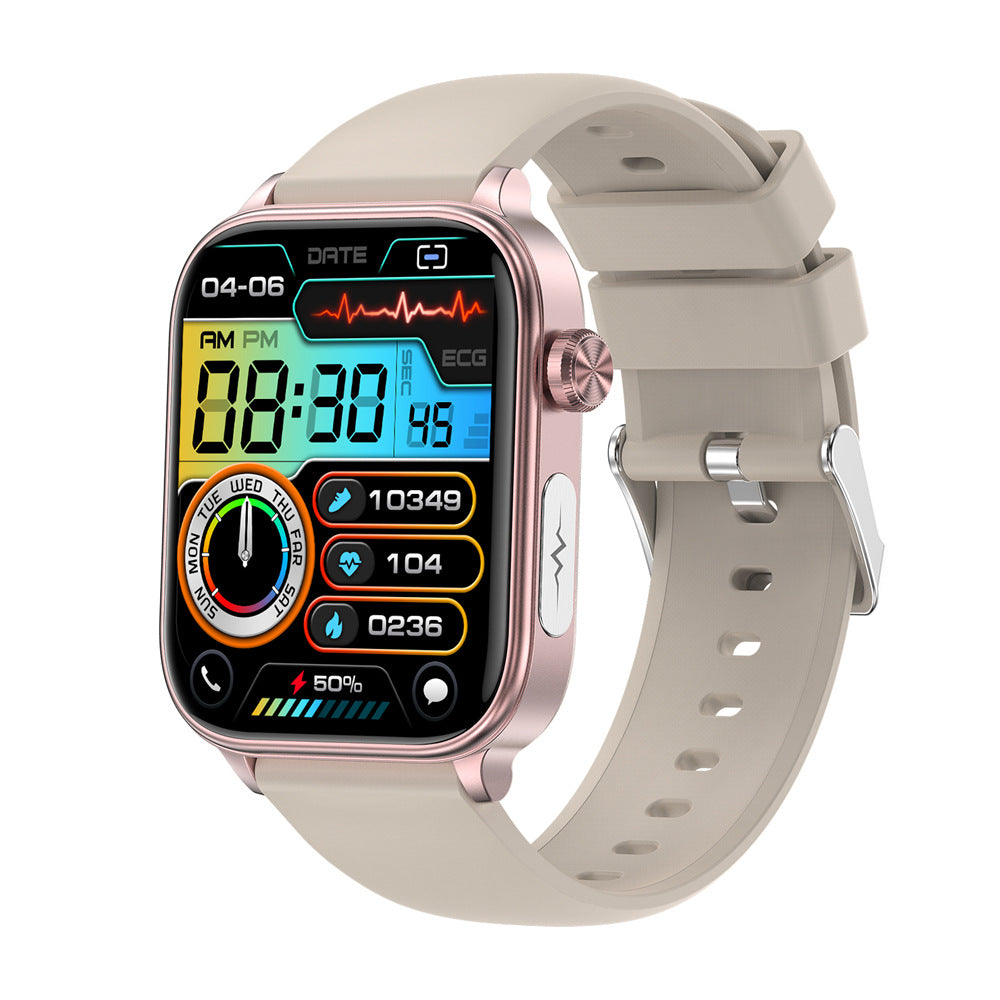 ET570 Smart Health Watch – Blood Glucose, ECG, Heart Rate & Bluetooth Calling