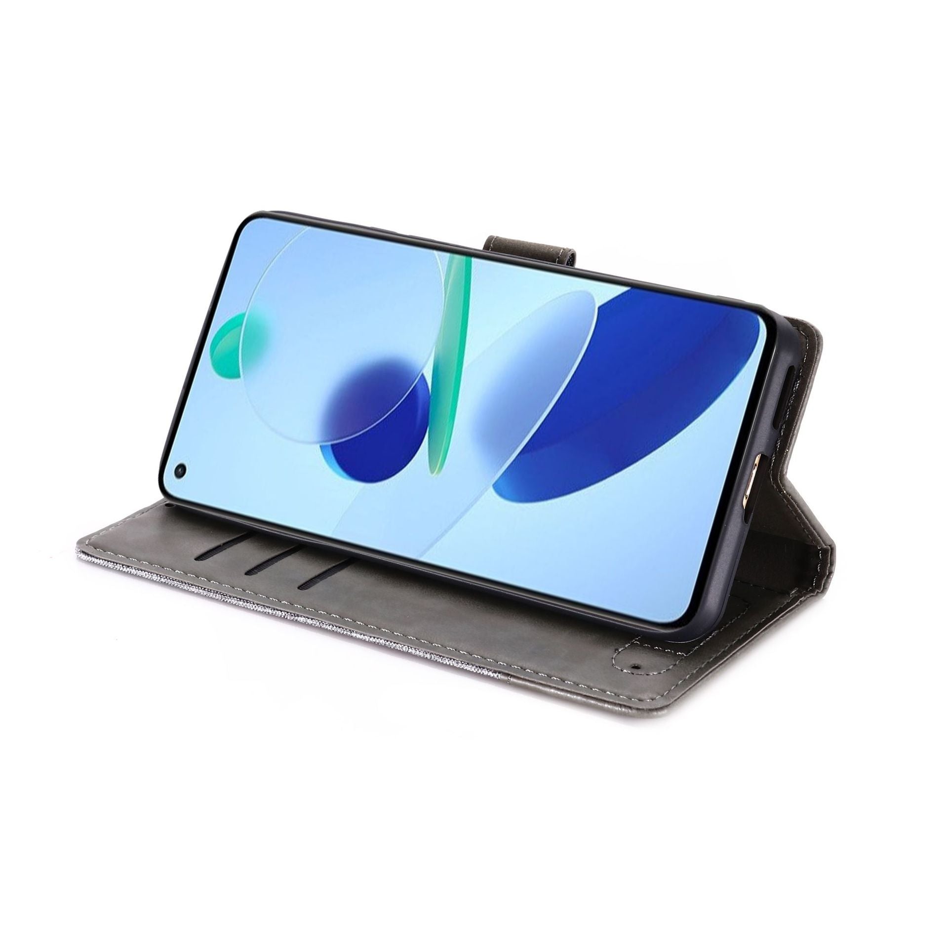 Applicable to Google Pixel 5 creative canvas pattern phone case Google 4A 5G card flip 3A two fold protective case