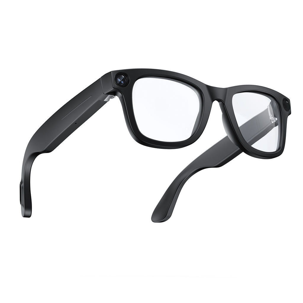 Modern AI smart Bluetooth translation glasses strap 800W HD camera anti-shake camera video black technology sunglasses