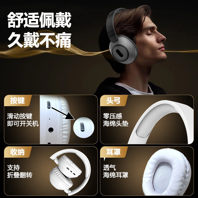 Foreign trade P5 Wireless Bluetooth headset ultra-long life battery sports Music cross-border mobile phone universal headset manufacturer