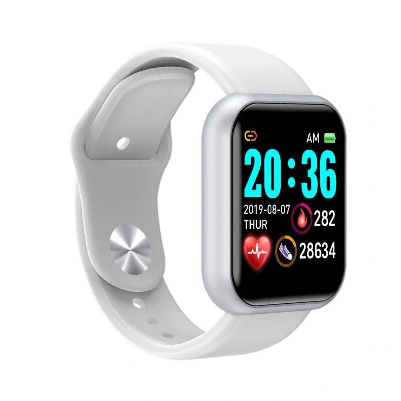 Cross-border hot sale smart bracelet Sports heart rate monitoring information push weather synchronization D20 smart watch
