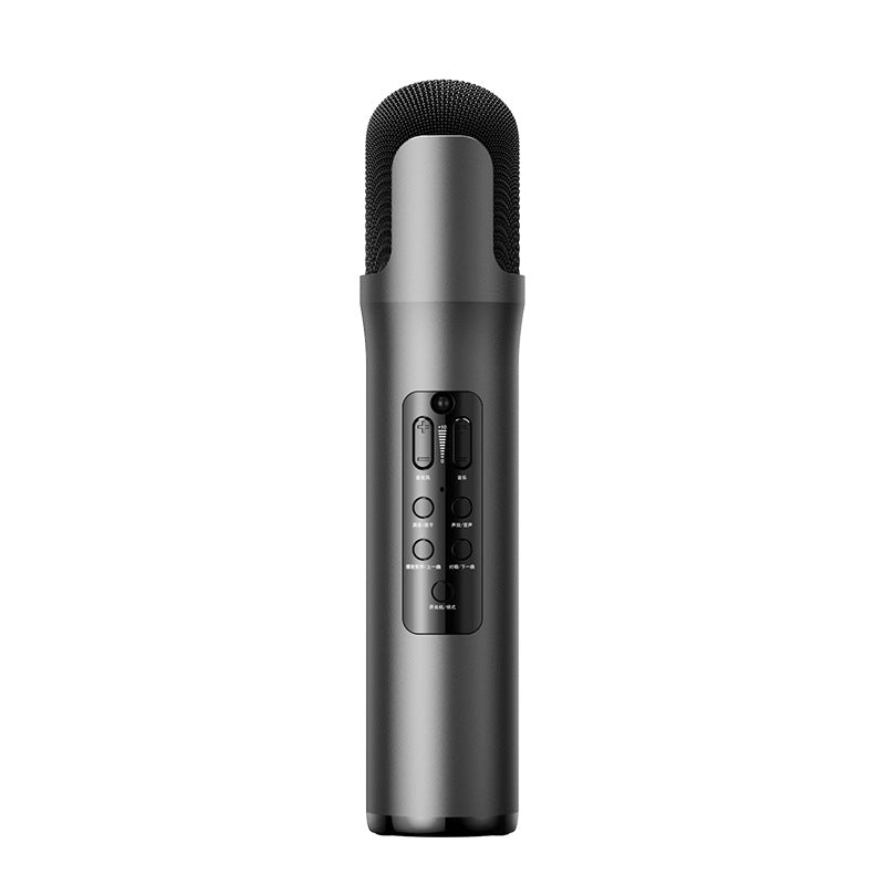 Cross-border K8 integrated microphone with audio remote control gadget for singing songs Bluetooth wireless microphone mobile phone karaoke microphone