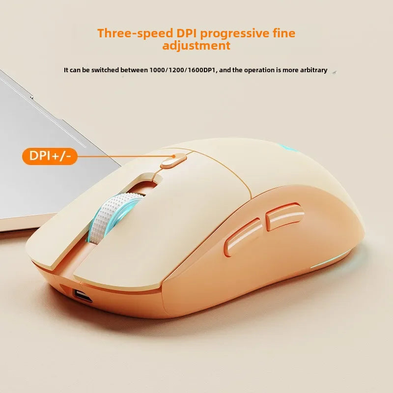 Sunsonny wireless gaming mouse wired Bluetooth Dual-mode lightweight E-sports office computer laptop mouse