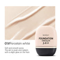 English cross-border foreign trade liquid foundation concealer long lasting smear-proof makeup clear and moisturizing naturally waterproof sweat-resistant oily skin