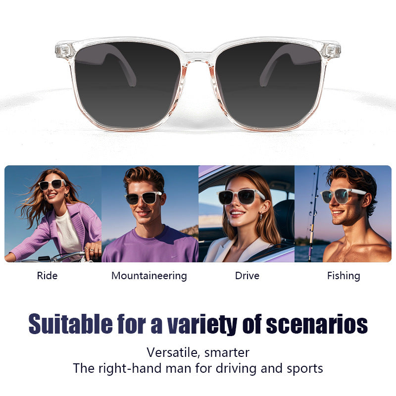 [Competitive factory] smart translation glasses sunglasses Bluetooth glasses polarized UV protection blue light music audio
