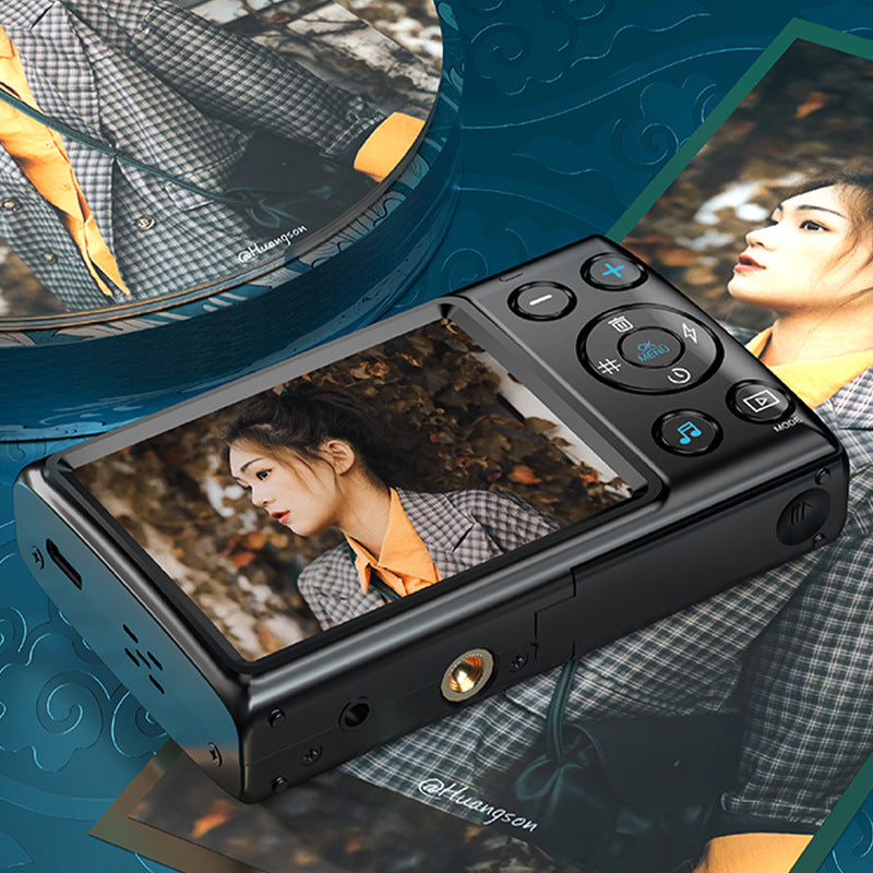 Cross-border new 64 million student music digital camera portable travel entry-level mirrorless camera vlog camera wholesale