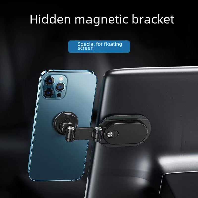 360 ° rotary magnetic adhesive fastened ring bracket magsafe double magnetic ultra-thin adjustable desktop phone holder