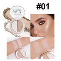 handaiyan cross-border two-color blusher plate highlight brightening repair multi-purpose plate shimmer matte blusher blush