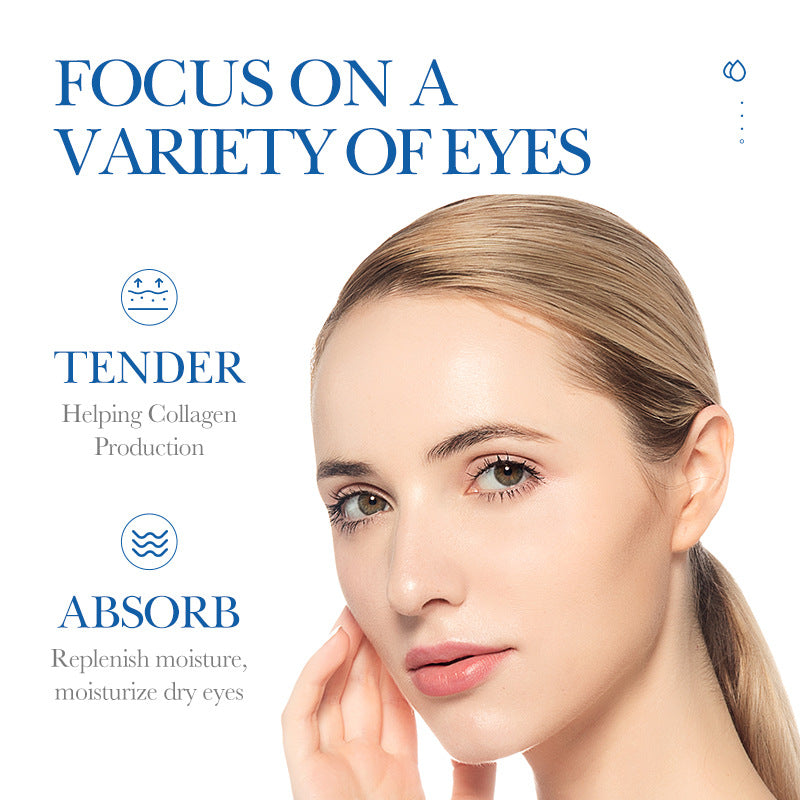 English SADOER caviar essence firming three-color eye cream elastic moisturizing wrinkle eye bags cross-border foreign trade Wholesale