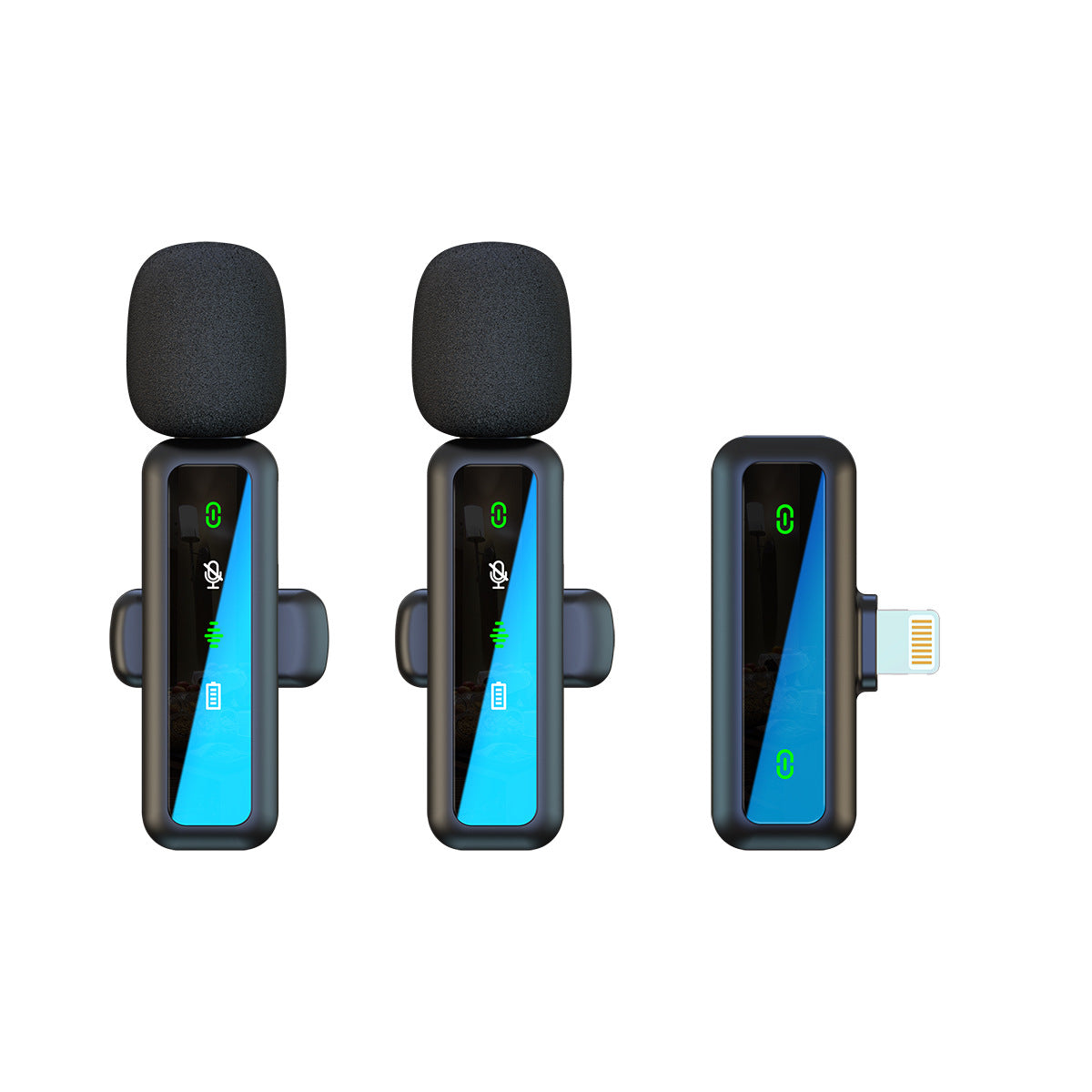 Wireless collar clip microphone new H65 three-in-one dual-microphone mobile phone computer live Bluetooth Mini radio microphone