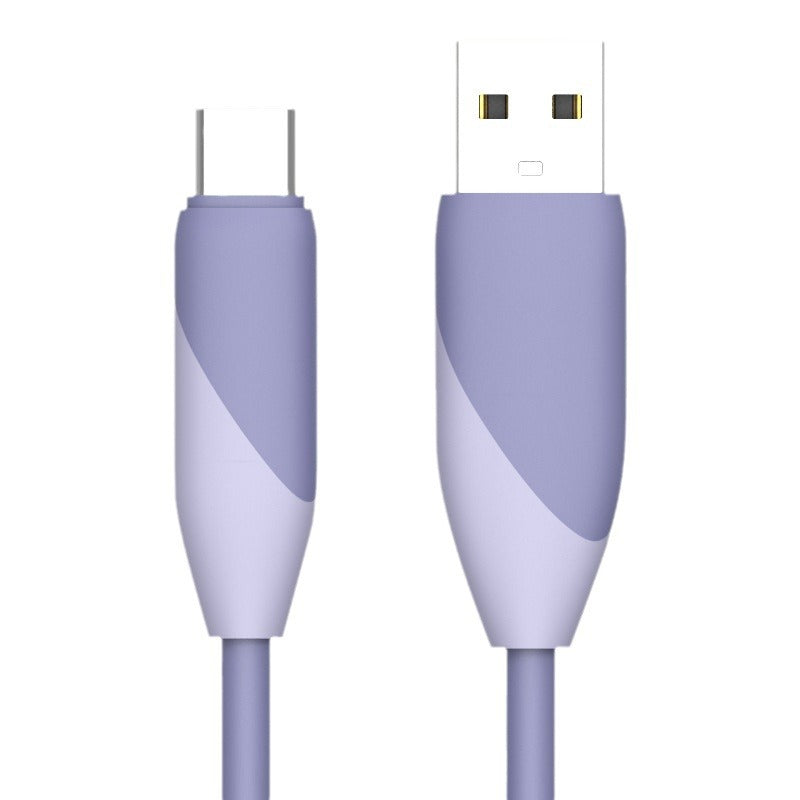 Applicable to Huawei super fast charge data cable 66W mobile phone type-c interface glory TPE wholesale custom Android