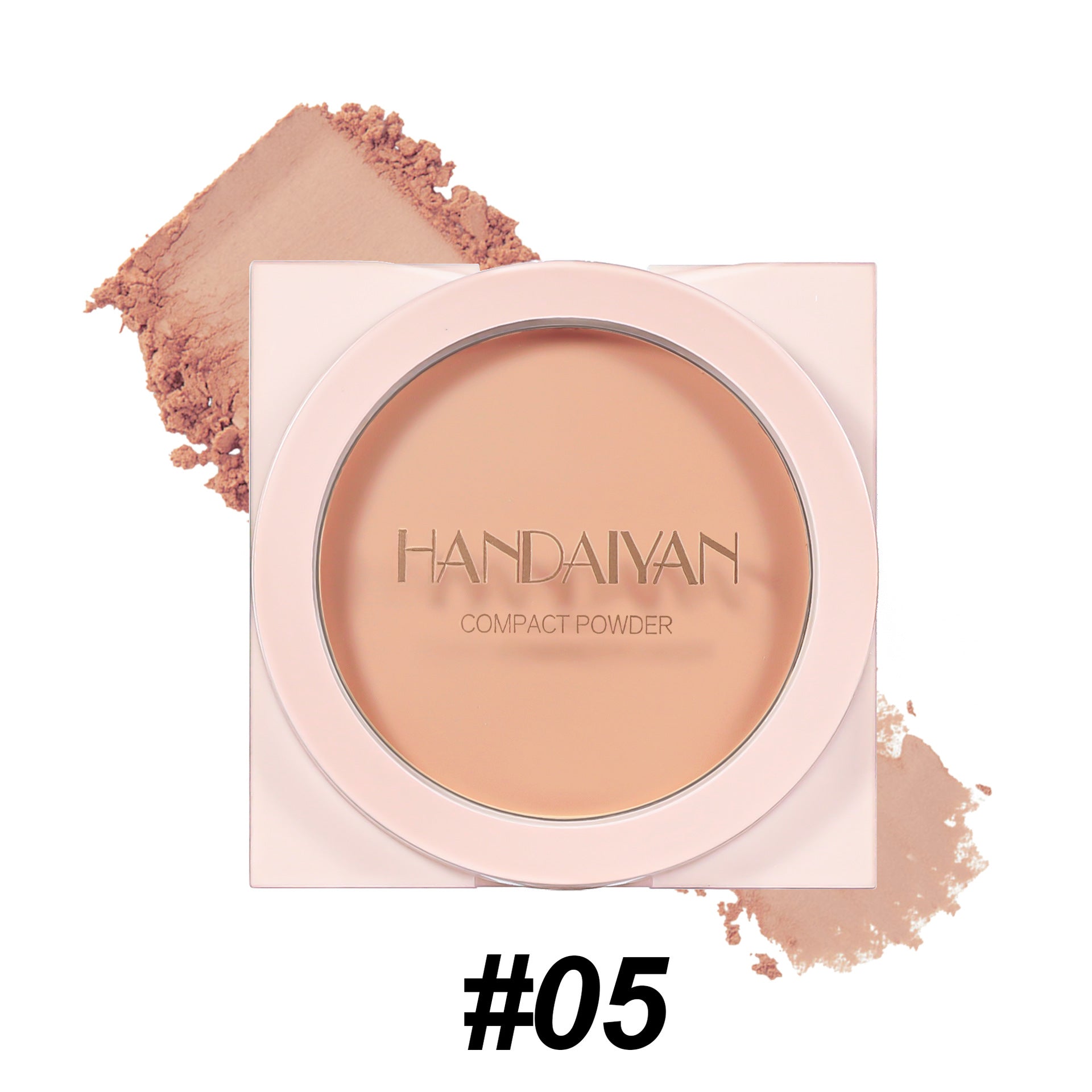 Cross-border finishing powder concealer Han Daiyan long lasting oil control cosmetic cream waterproof makeup not stuck powder smear-proof makeup powder cake