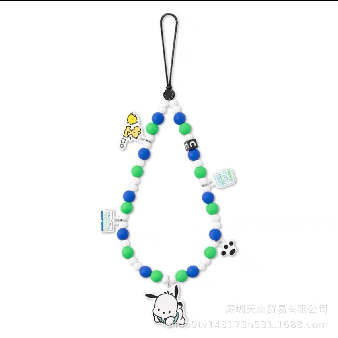 CASETi joint name High version phone chain Handmade stringed pearls phone case lanyard hanging chain wrist pendant for women
