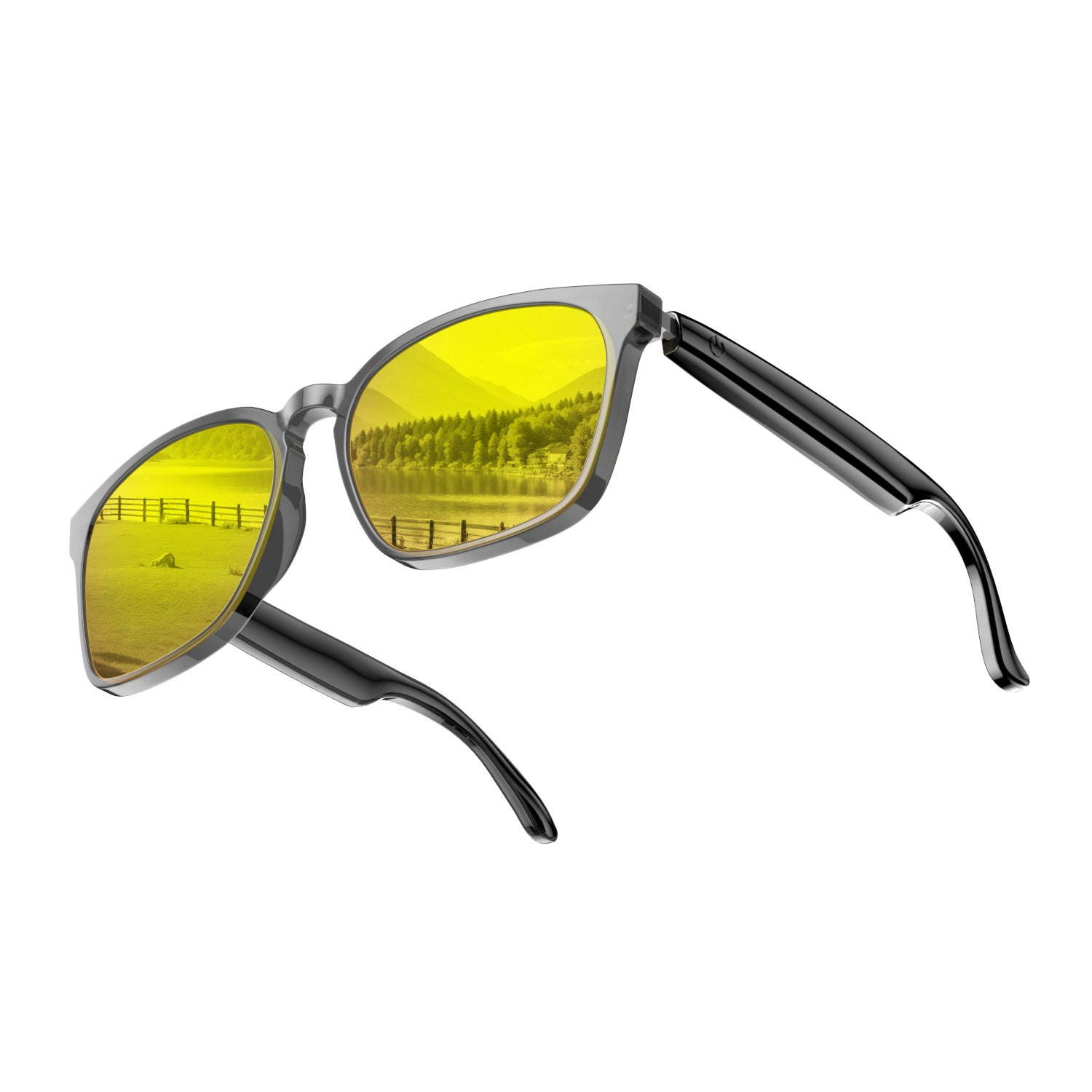 ai simultaneous translation sunglasses wireless call music Smart Bluetooth glasses multi-language translation Universal