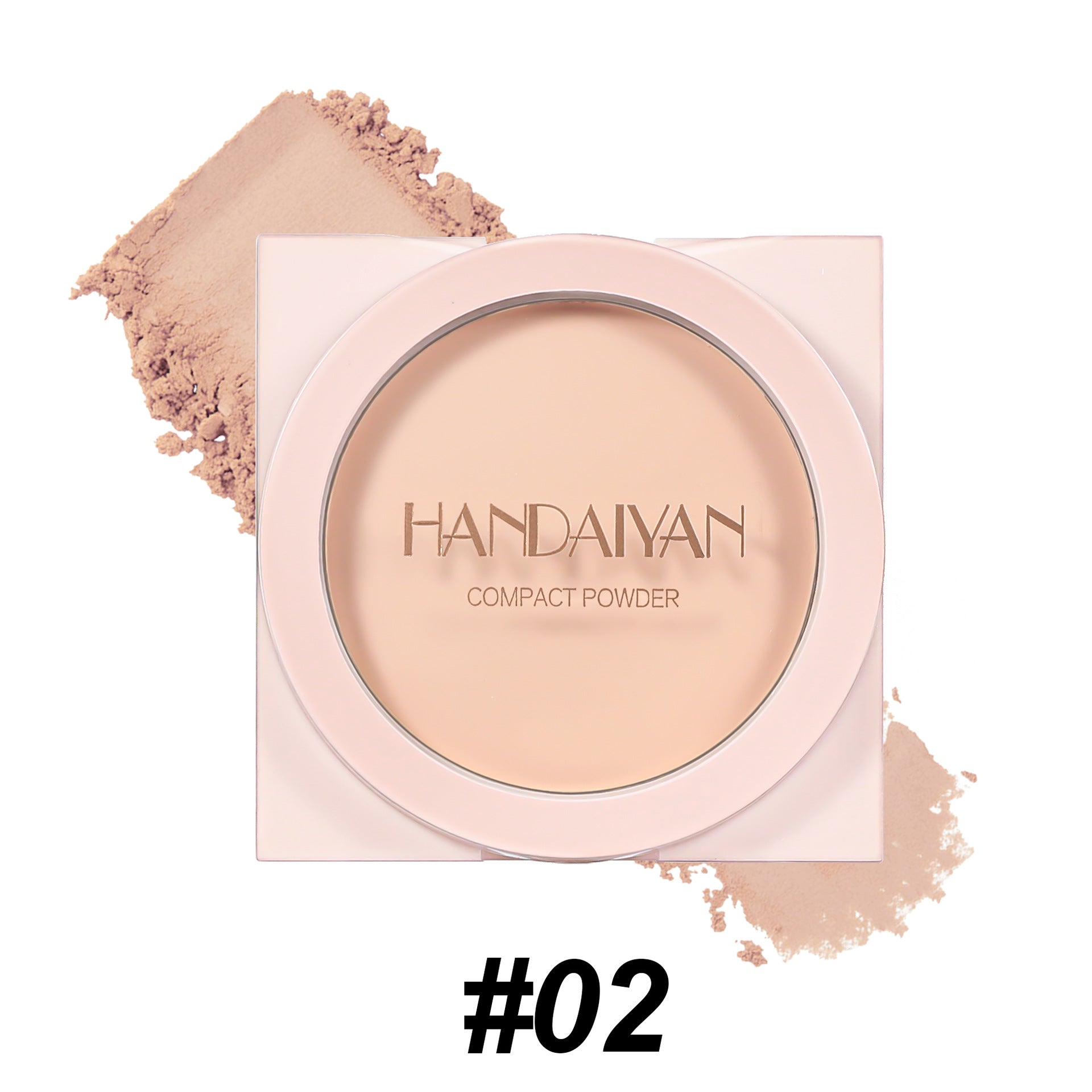 Cross-border finishing powder concealer Han Daiyan long lasting oil control cosmetic cream waterproof makeup not stuck powder smear-proof makeup powder cake
