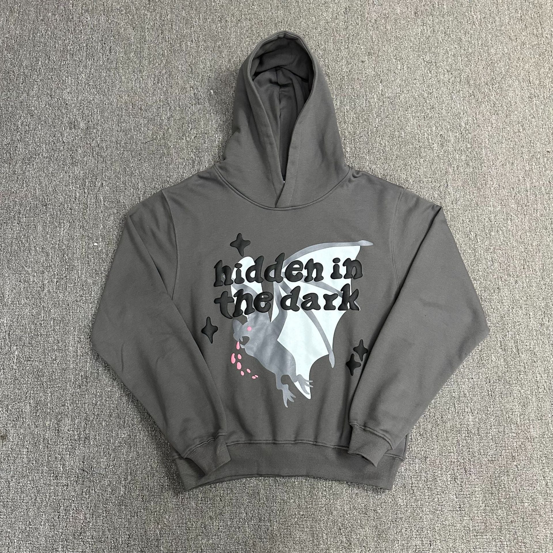 BP trendy foam fun letter Terry hooded sweater American high street autumn winter couple men's and women's casual sweatpants