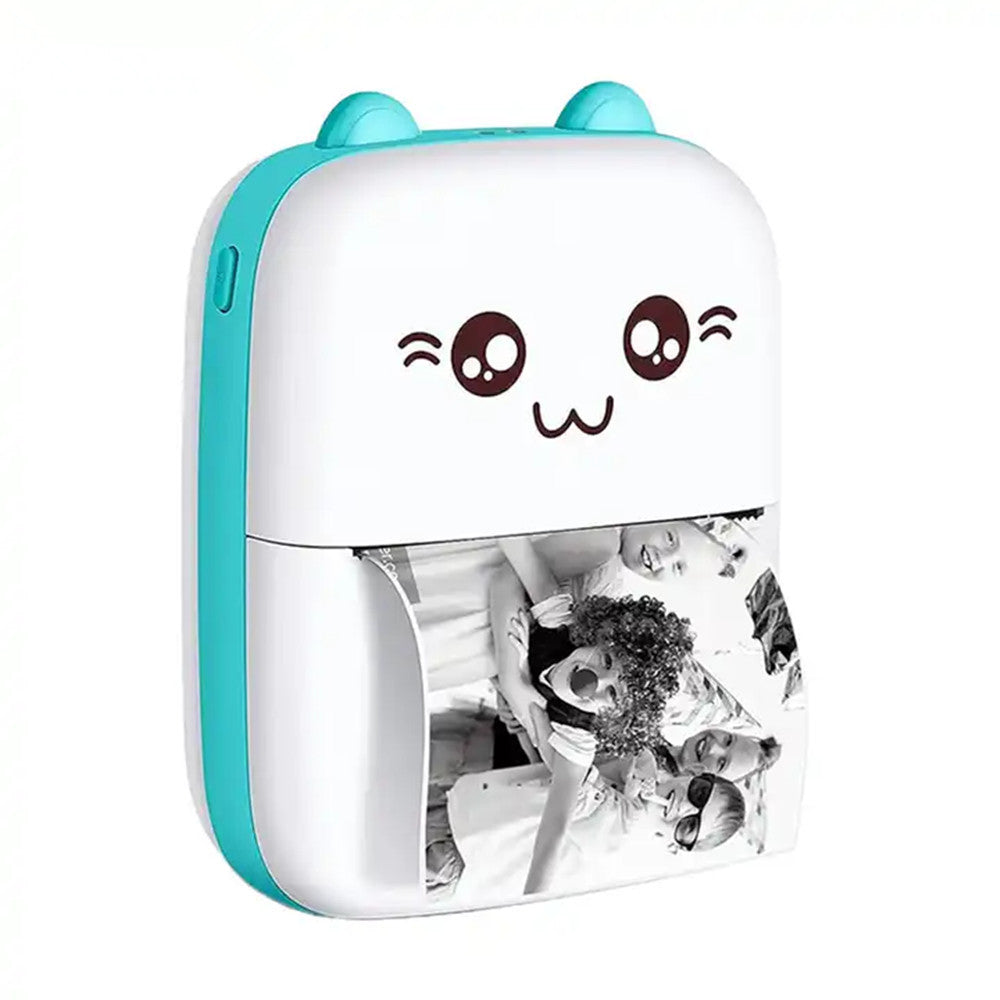 Foreign trade new mini thermal label printer portable photo printer student wrong question Pocket Printer