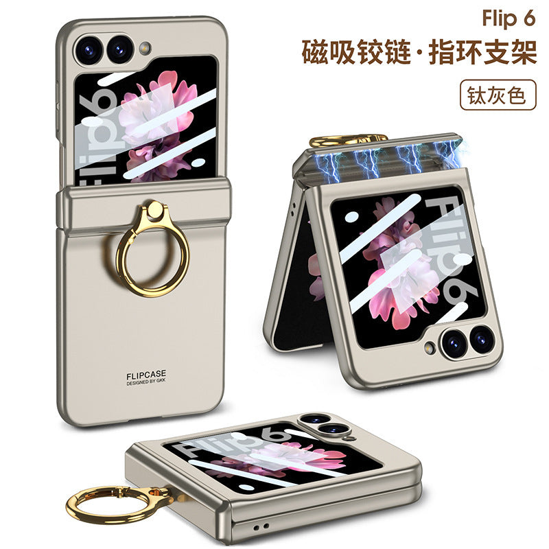 Samsung Galaxy Z Flip6 Case – Magnetic Ring, Drop-Resistant & Slim
