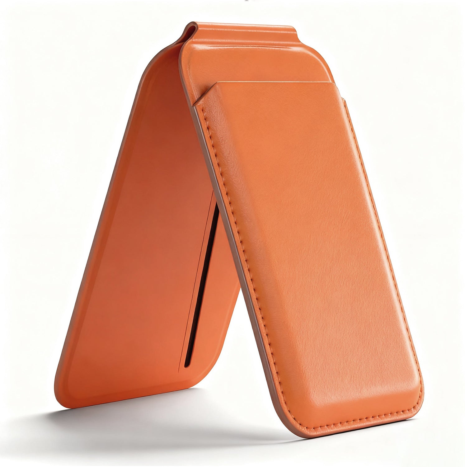 Applicable to Apple iPhone16 series mobile phone rotating shaft magnetic card holder MagSafe folding rotating bracket card holder