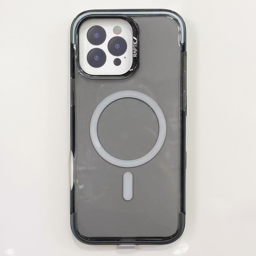 Raptic iPhone16promax drop-resistant phone case protective case ip16 for Apple Metal Magnetic