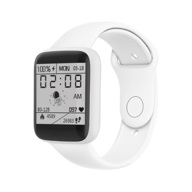 Cross-border hot sale smart bracelet Sports heart rate monitoring information push weather synchronization D20 smart watch
