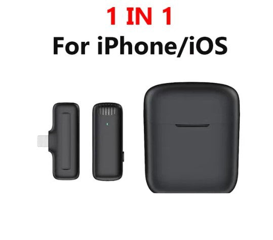 Popular J13 wireless collar clip microphone 2.4G radio noise reduction microphone live broadcast J11 one to two with charging warehouse