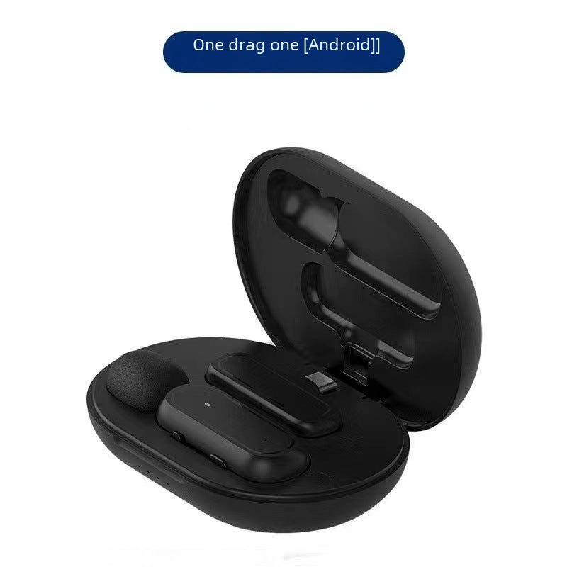 Cross-border wireless collar clip microphone mobile phone outdoor live broadcast computer radio noise reduction Bluetooth 2.4g Mini small microphone