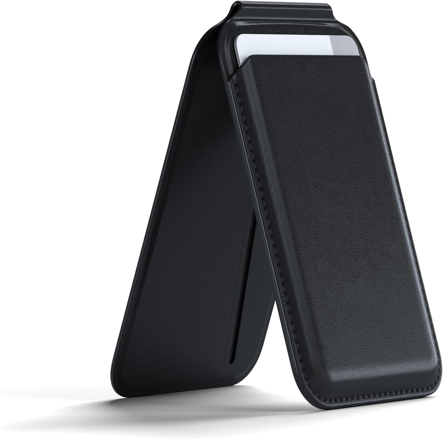 Applicable to Apple iPhone16 series mobile phone rotating shaft magnetic card holder MagSafe folding rotating bracket card holder