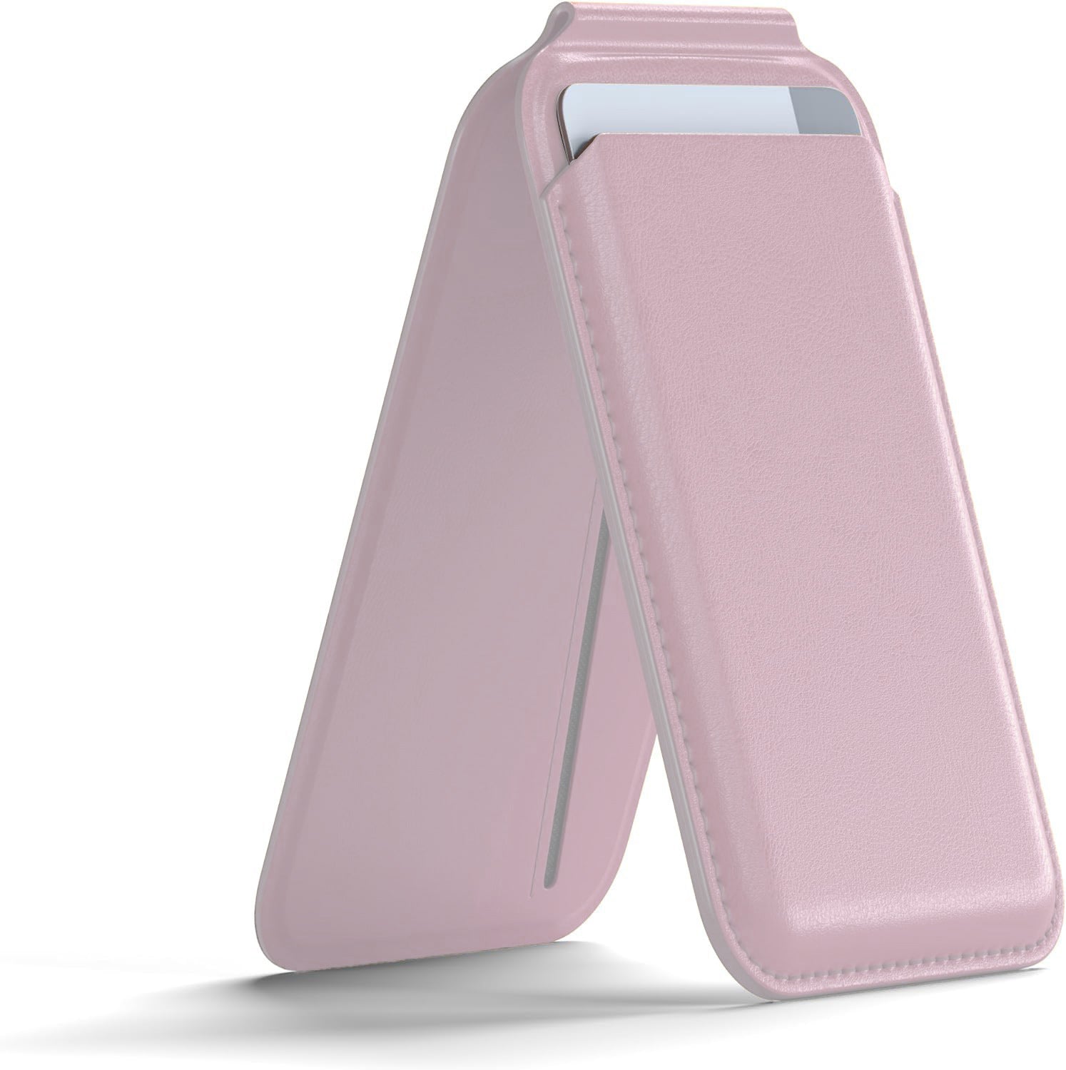 Applicable to Apple iPhone16 series mobile phone rotating shaft magnetic card holder MagSafe folding rotating bracket card holder