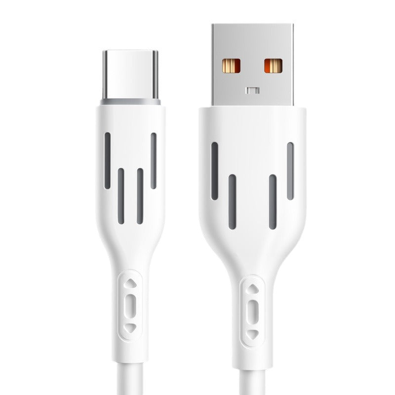 Android data cable for Huawei Honor Xiaomi oppovivo mobile phone type-c 88W charging cable factory